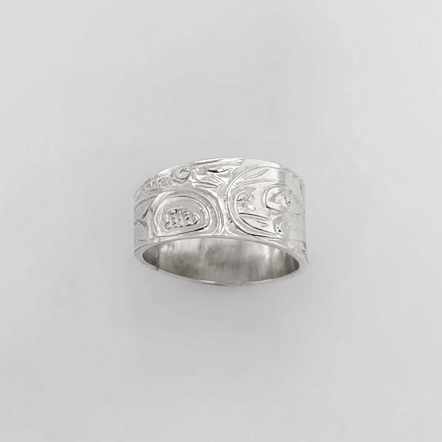 Silver Thunderbird Ring by Kwakwaka'wakw artist Don Wadhams
