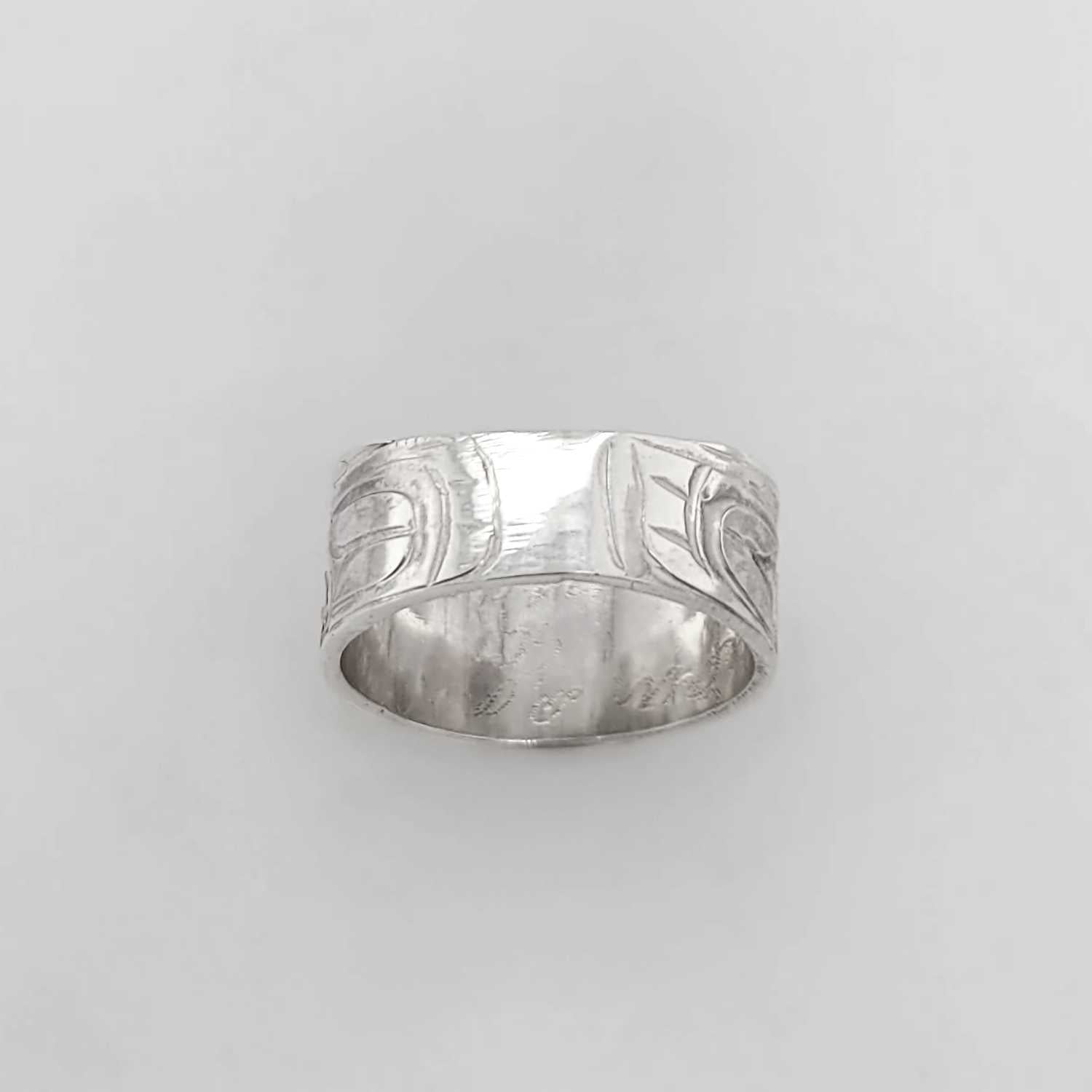 Silver Thunderbird Ring by Kwakwaka'wakw artist Don Wadhams