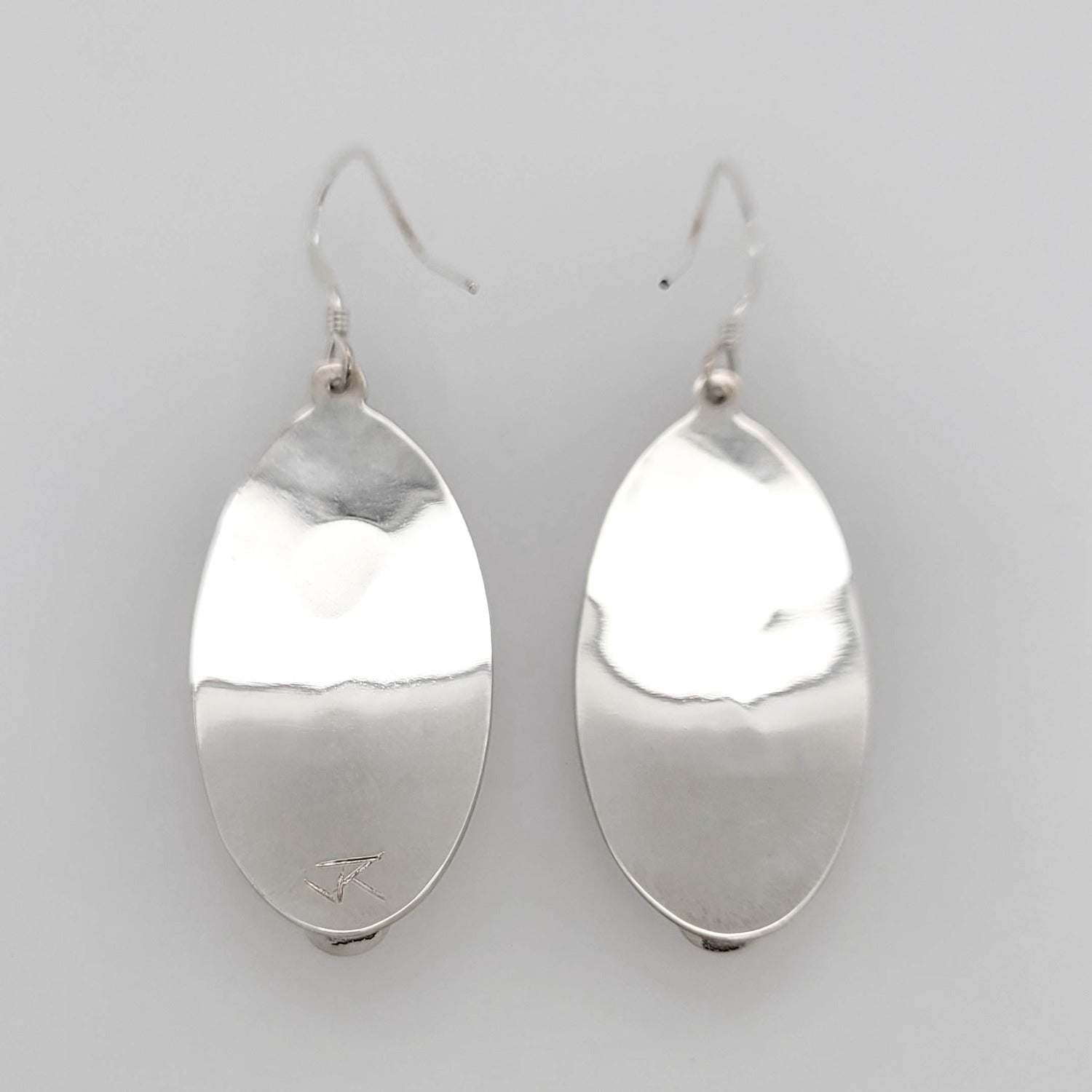 Indigenous Silver Wolf Earrings by Justin Rivard