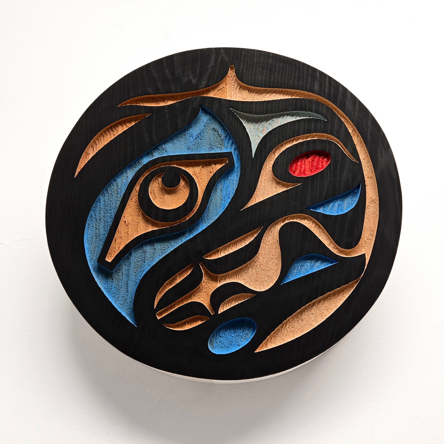 Small Bear Panel by Kwakiutl artist Trevor Hunt