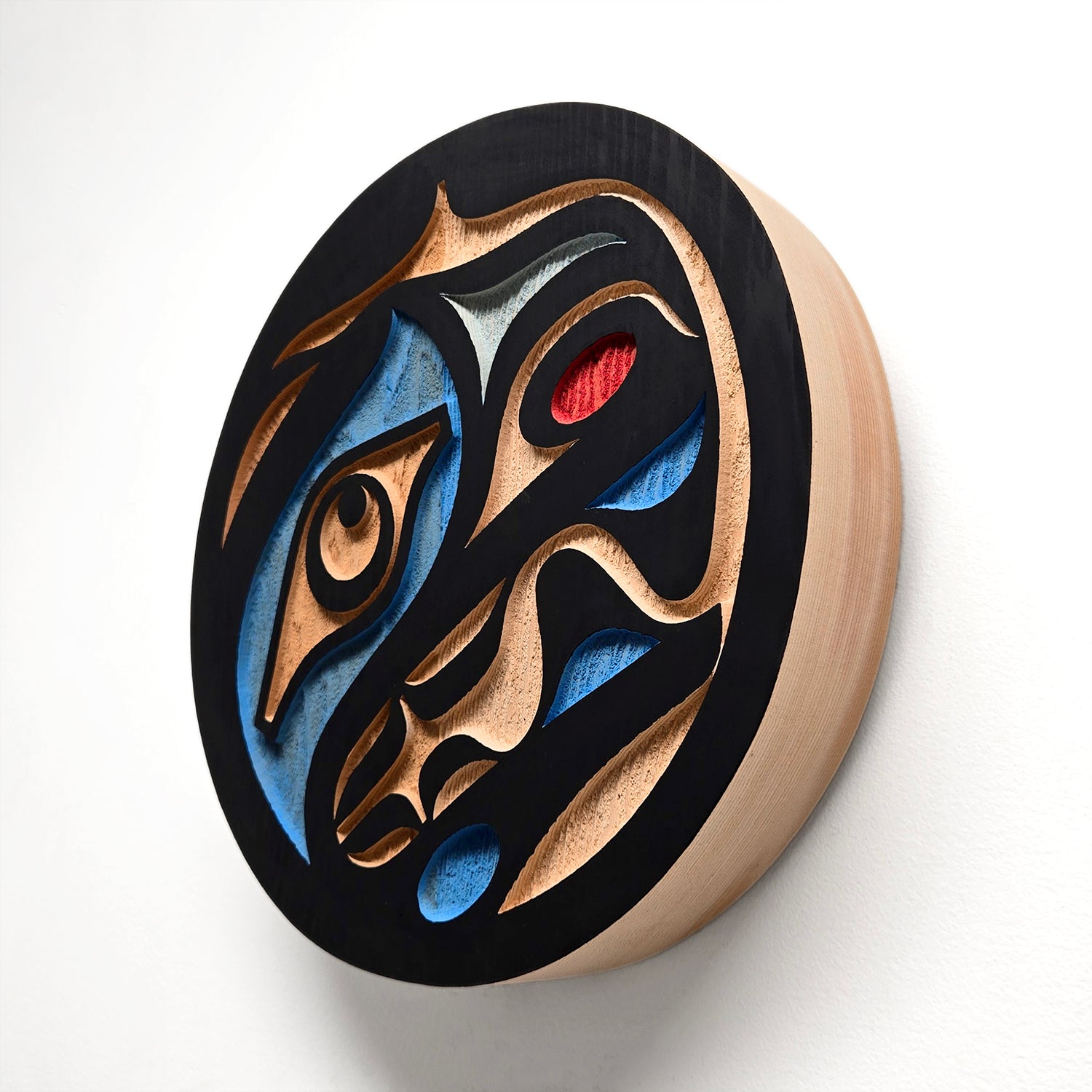 Small Bear Panel by Kwakiutl artist Trevor Hunt
