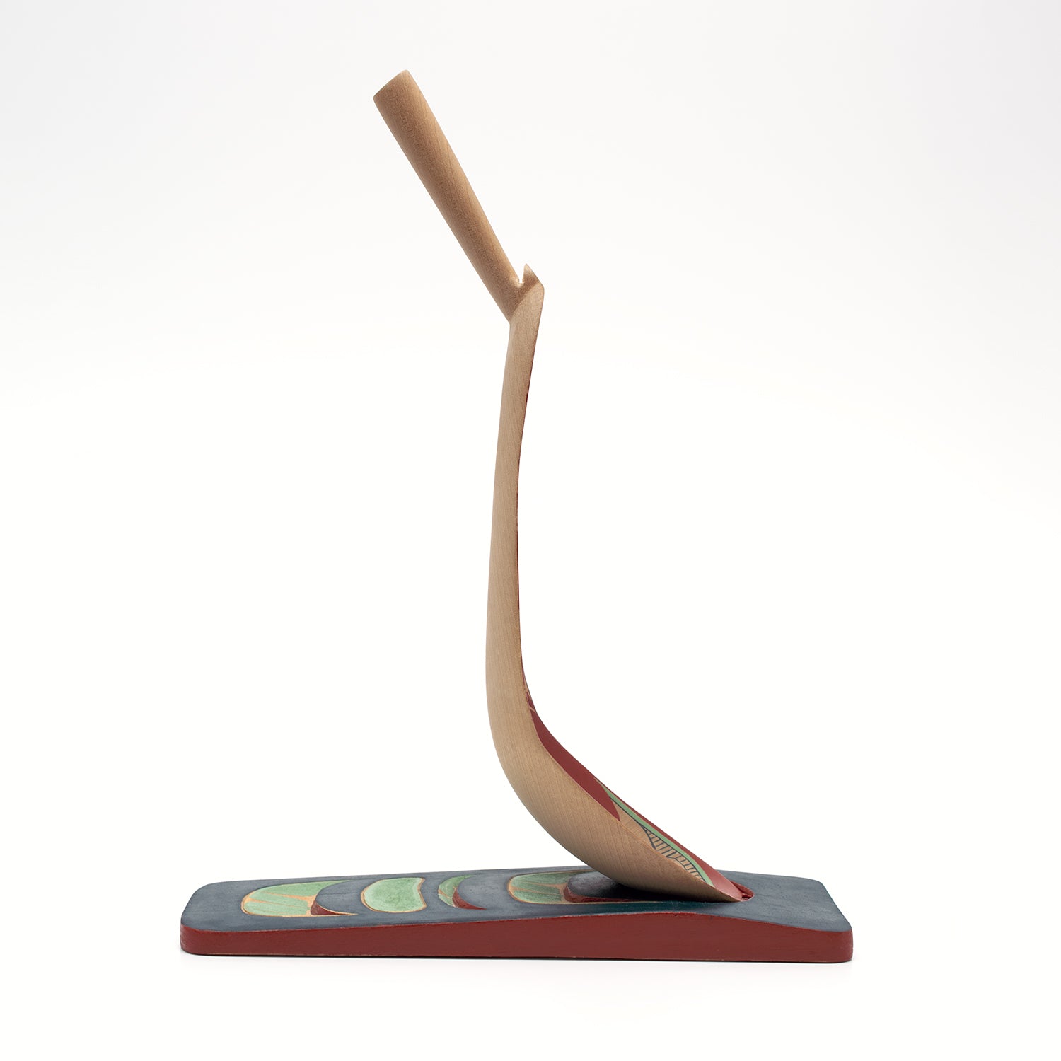 Indigenous Wooden Spoon by Tsimshian artist Terry Starr