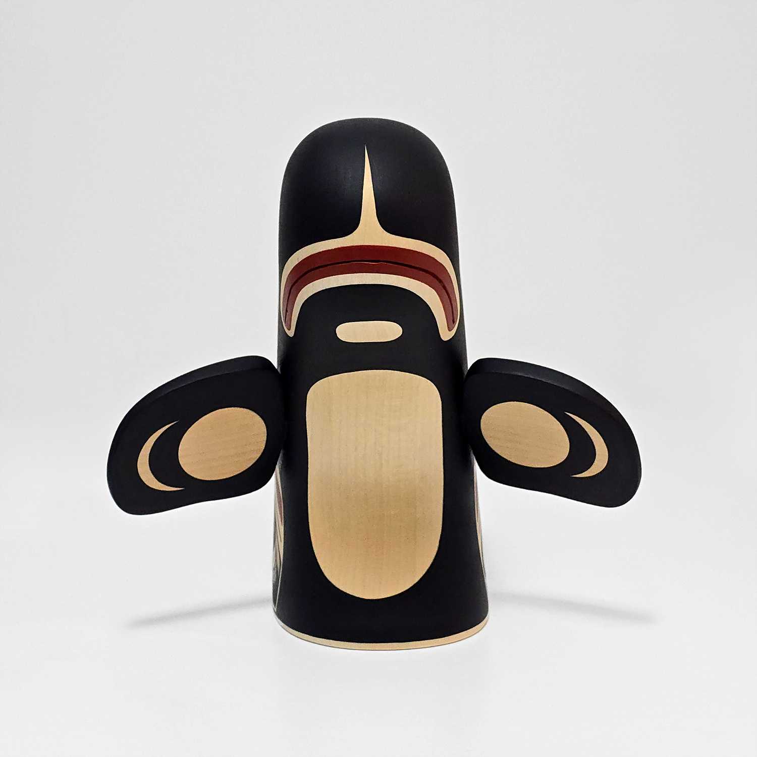 Spyhop Orca Sculpture by Kwakwaka'wakw Artist Rod Smith