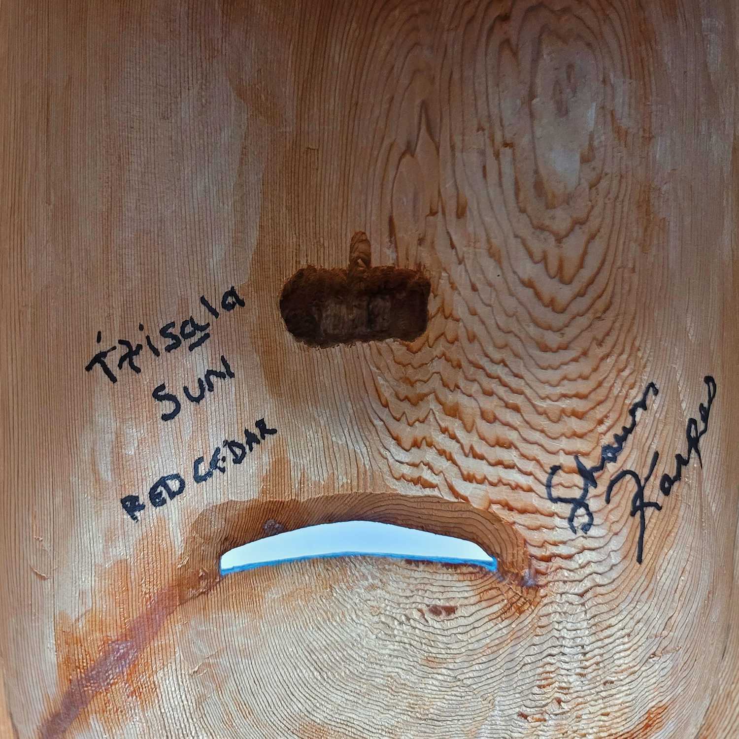 Sun Mask by Kwakwaka'wakw carver Shawn Karpes