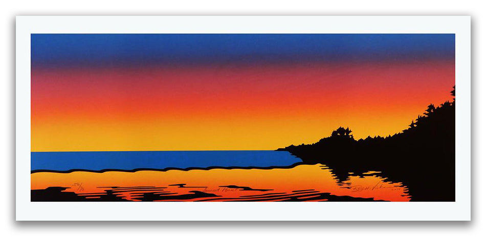 Sunset Point Limited Edition Print by Tsimshian artist Roy Vickers