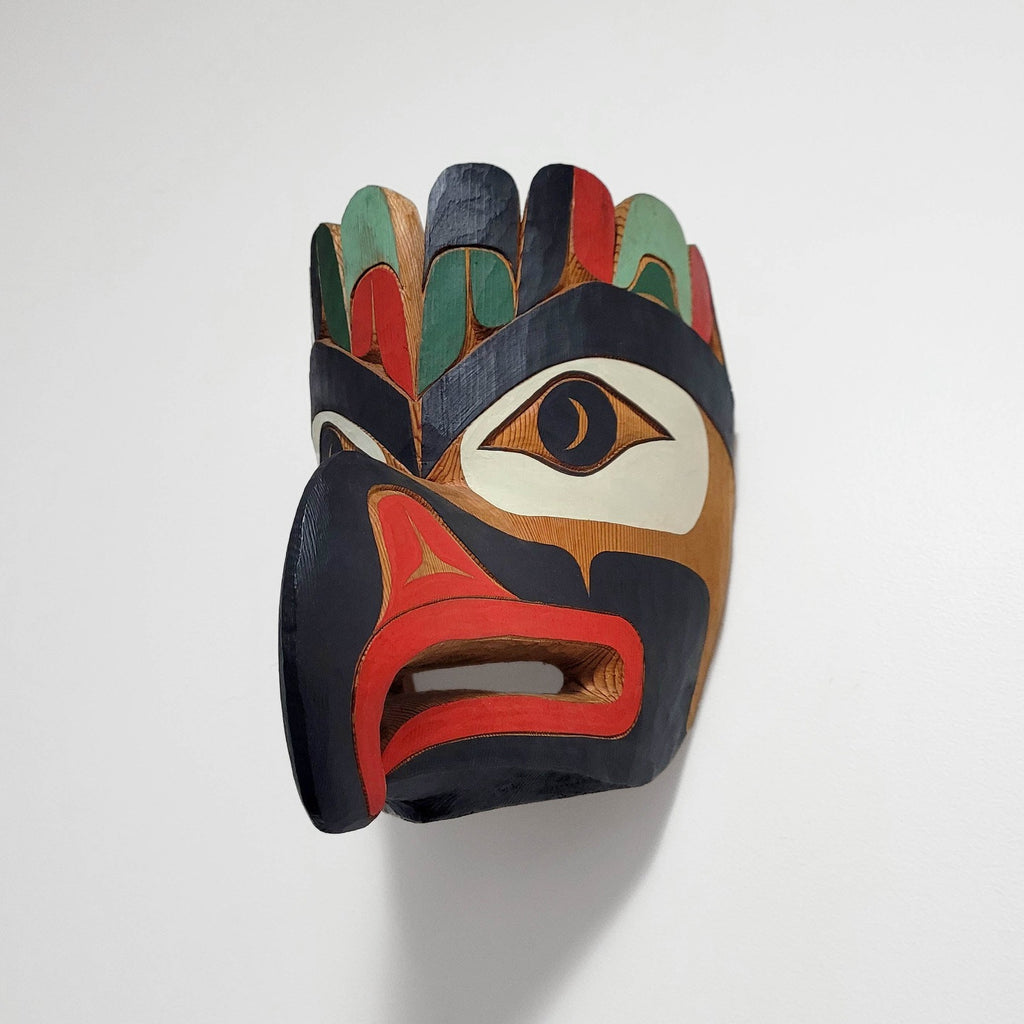 Thunderbird Mask hand-carved by Nuu-chah-nulth artist Tim Paul