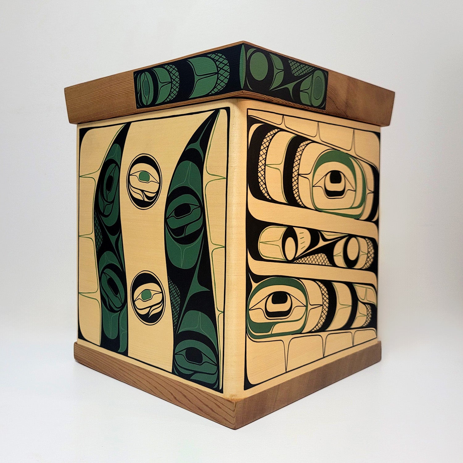 Undersea Garden Bentwood Box by Kwakwaka'wakw artist Rod Smith