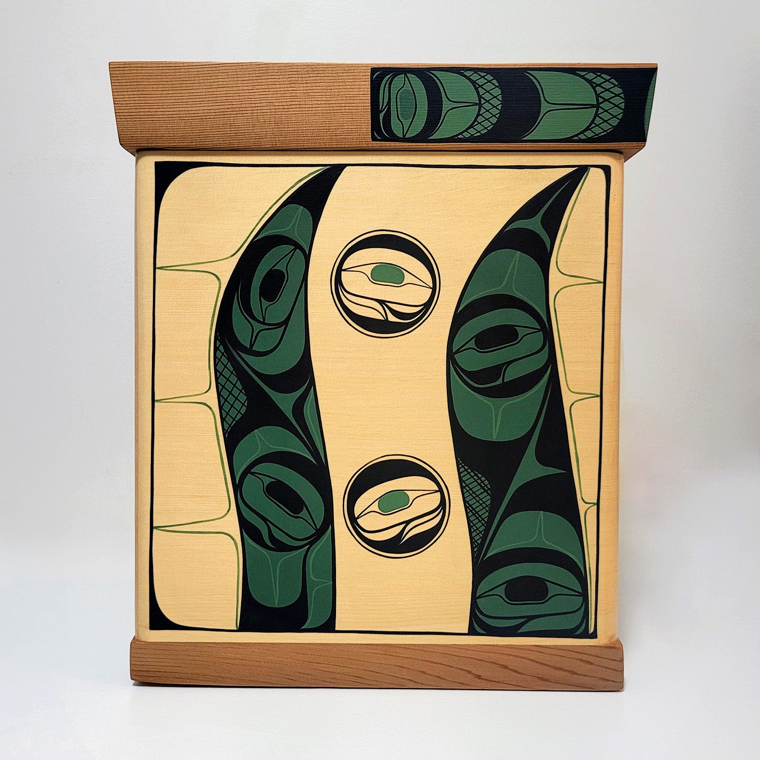 Undersea Garden Bentwood Box by Kwakwaka'wakw artist Rod Smith