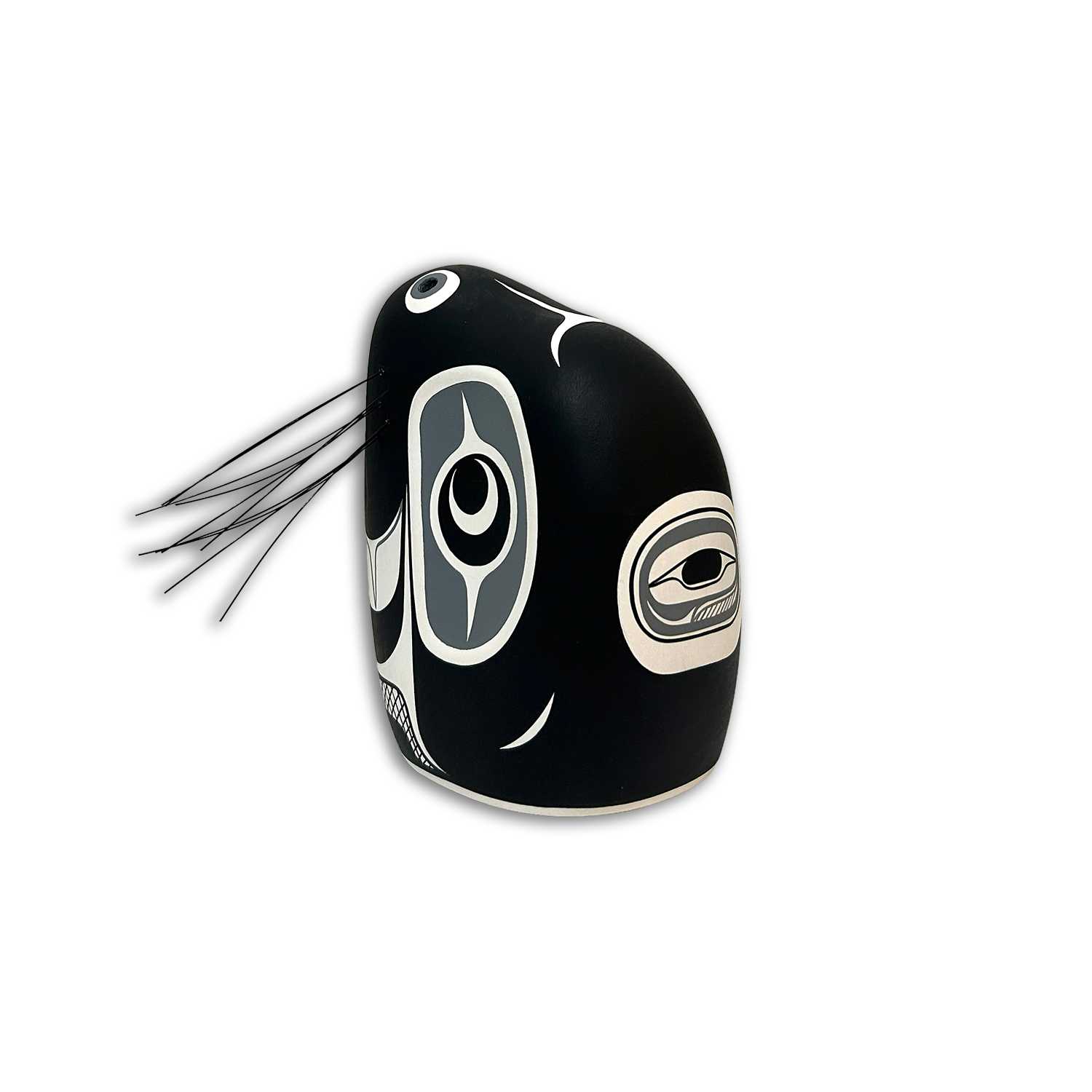 Seal Head by Kwakwaka'wakw artist Rod Smith