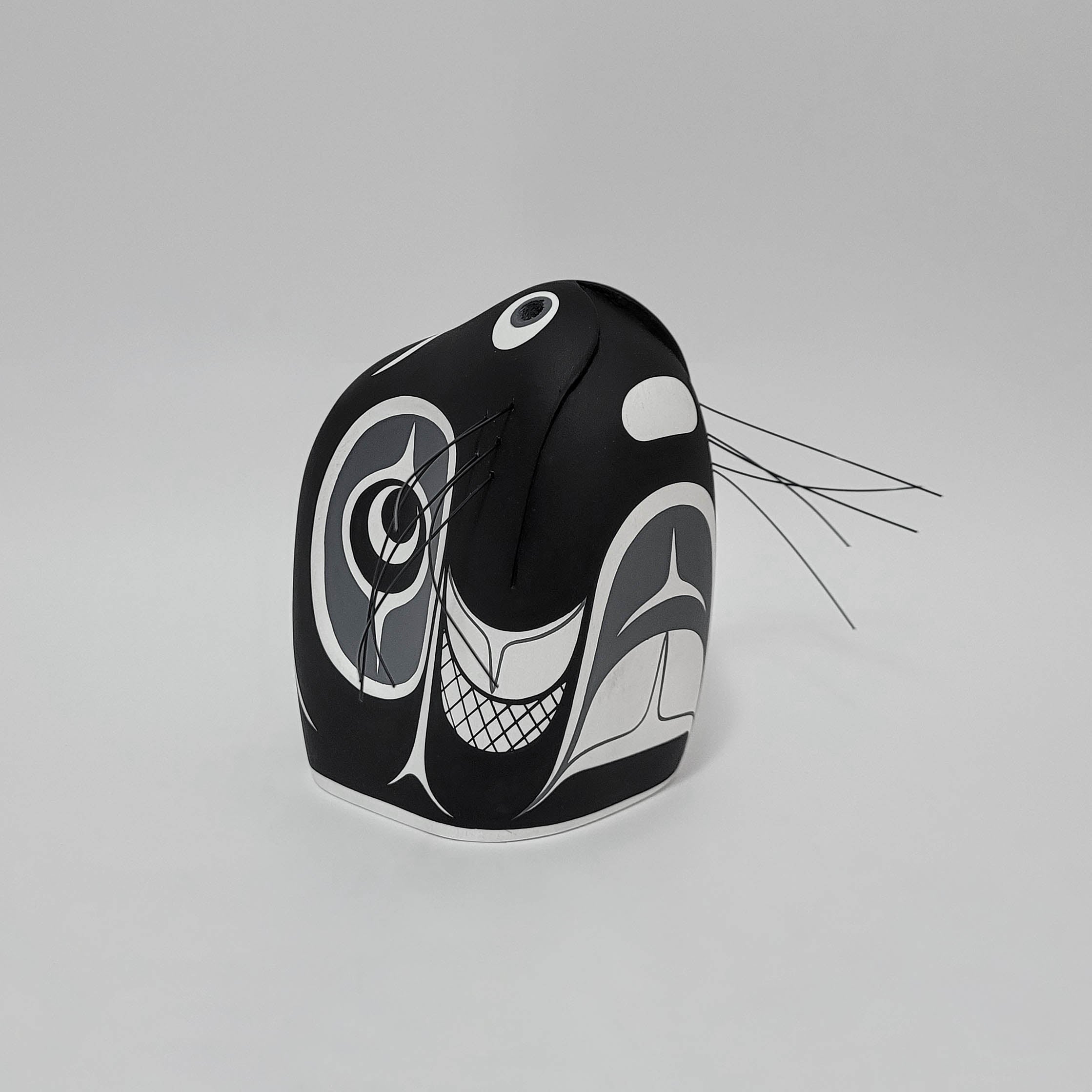 Seal Carving by Native artist Rod Smith