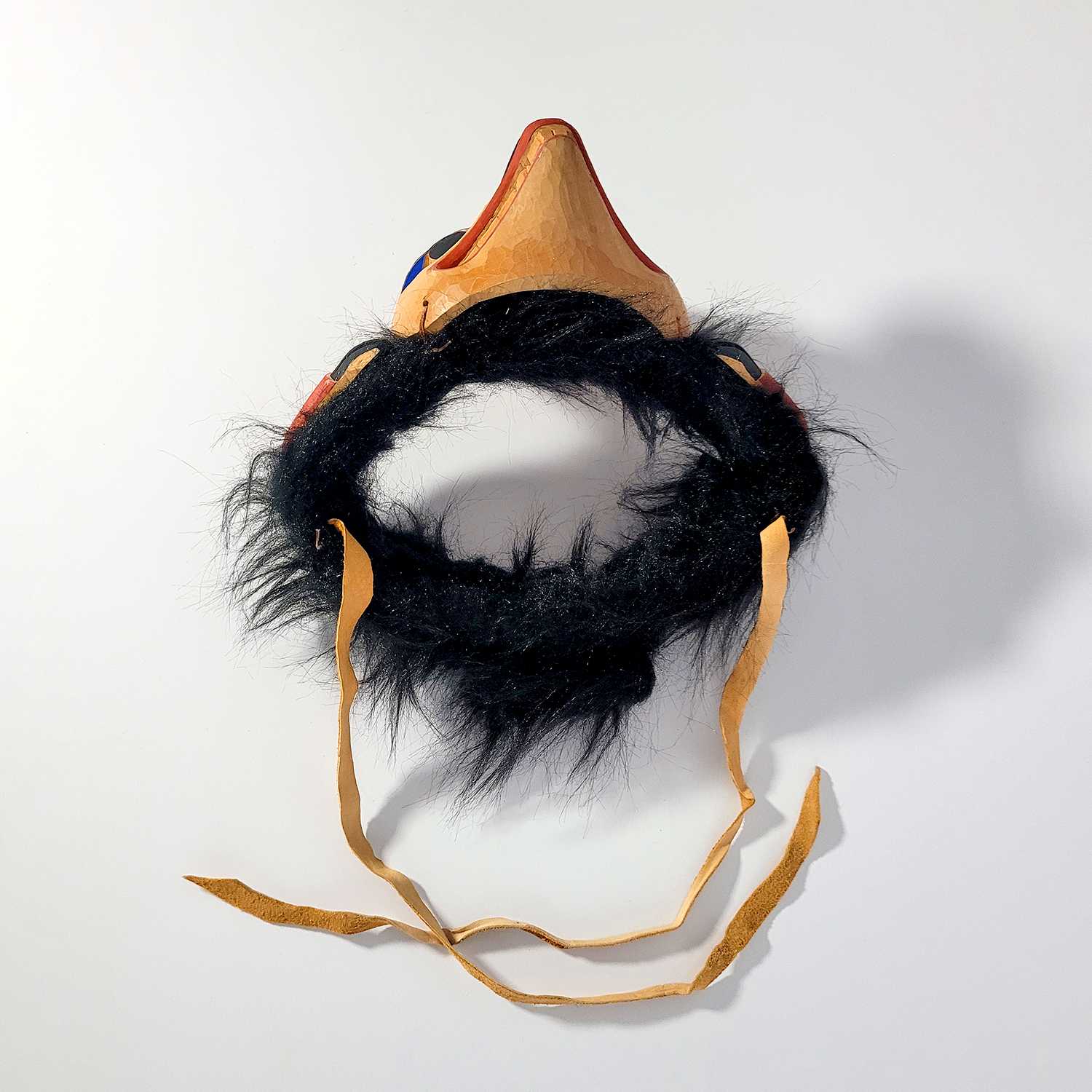 Wolf Frontlet by First Nations carver Henry Robertson