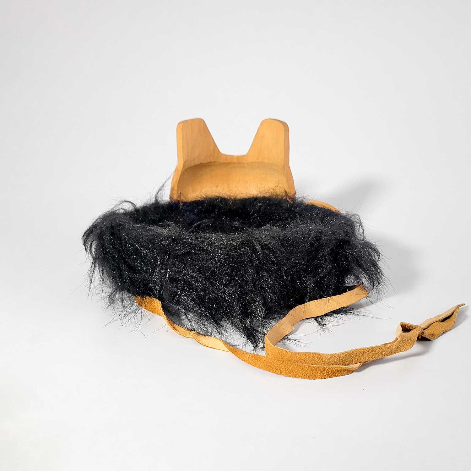 Wolf Frontlet by First Nations carver Henry Robertson