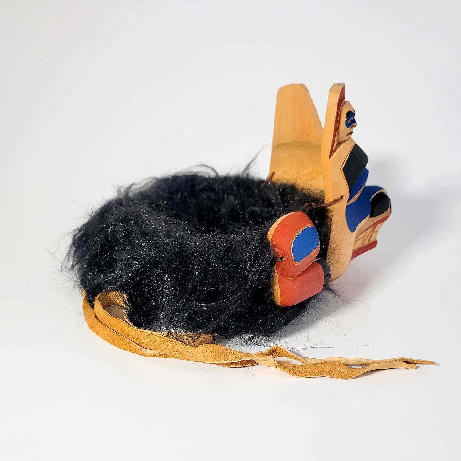 Wolf Frontlet by First Nations carver Henry Robertson