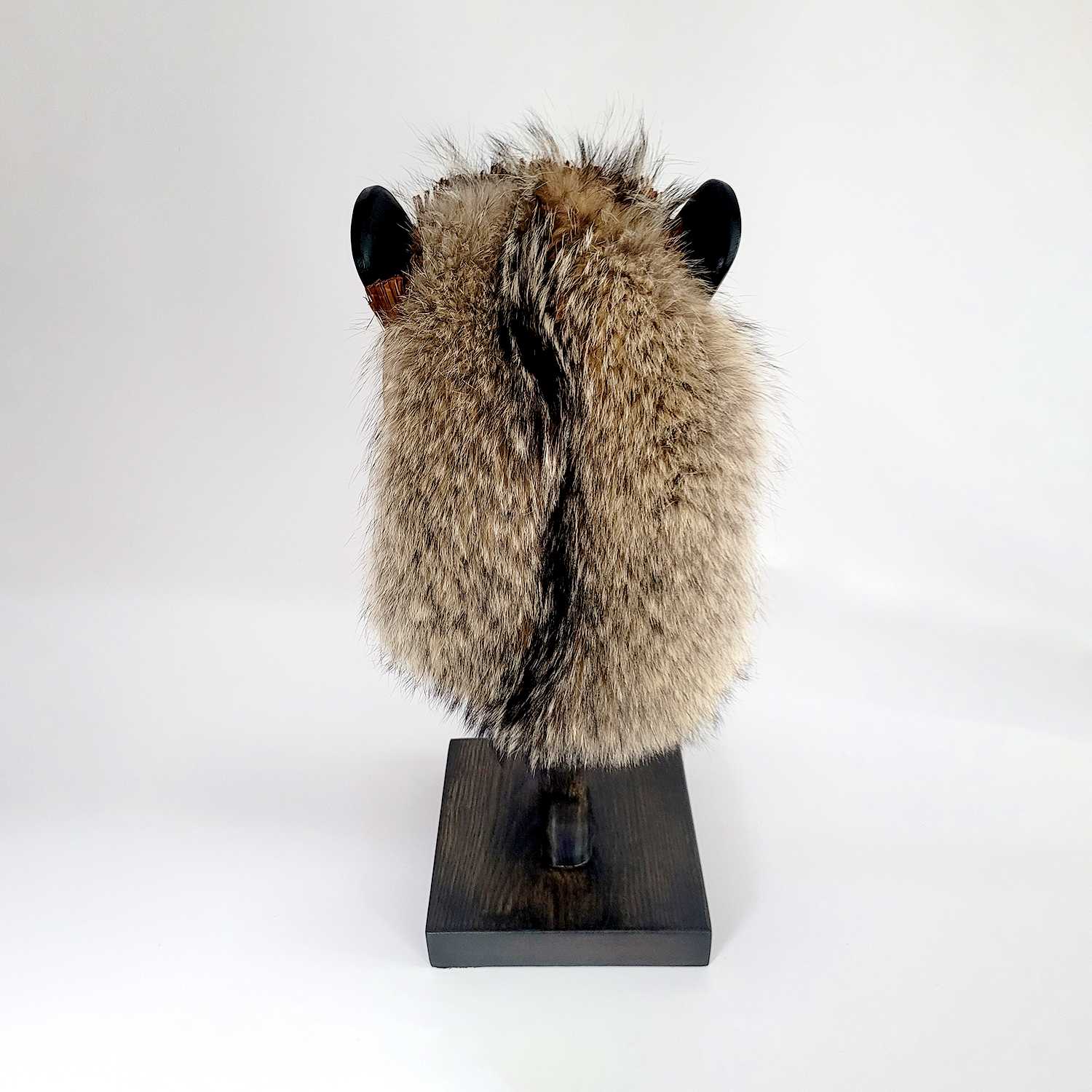 Wolf Headdress by First Nations carver Karver Everson