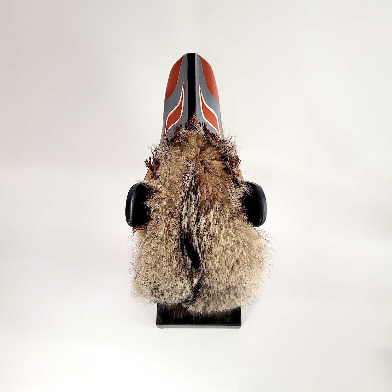 Wolf Headdress by First Nations carver Karver Everson