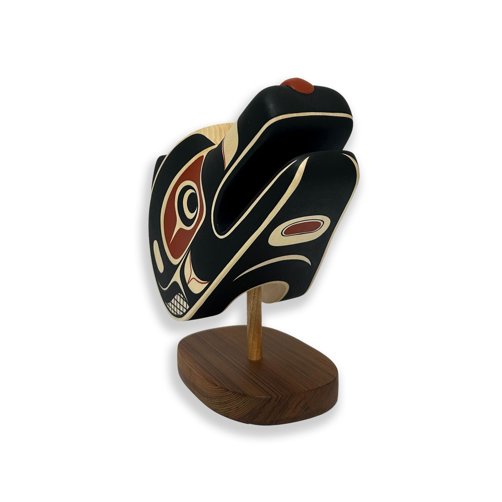 Wolf Maskette by Kwakwaka'wakw artist Rod Smith