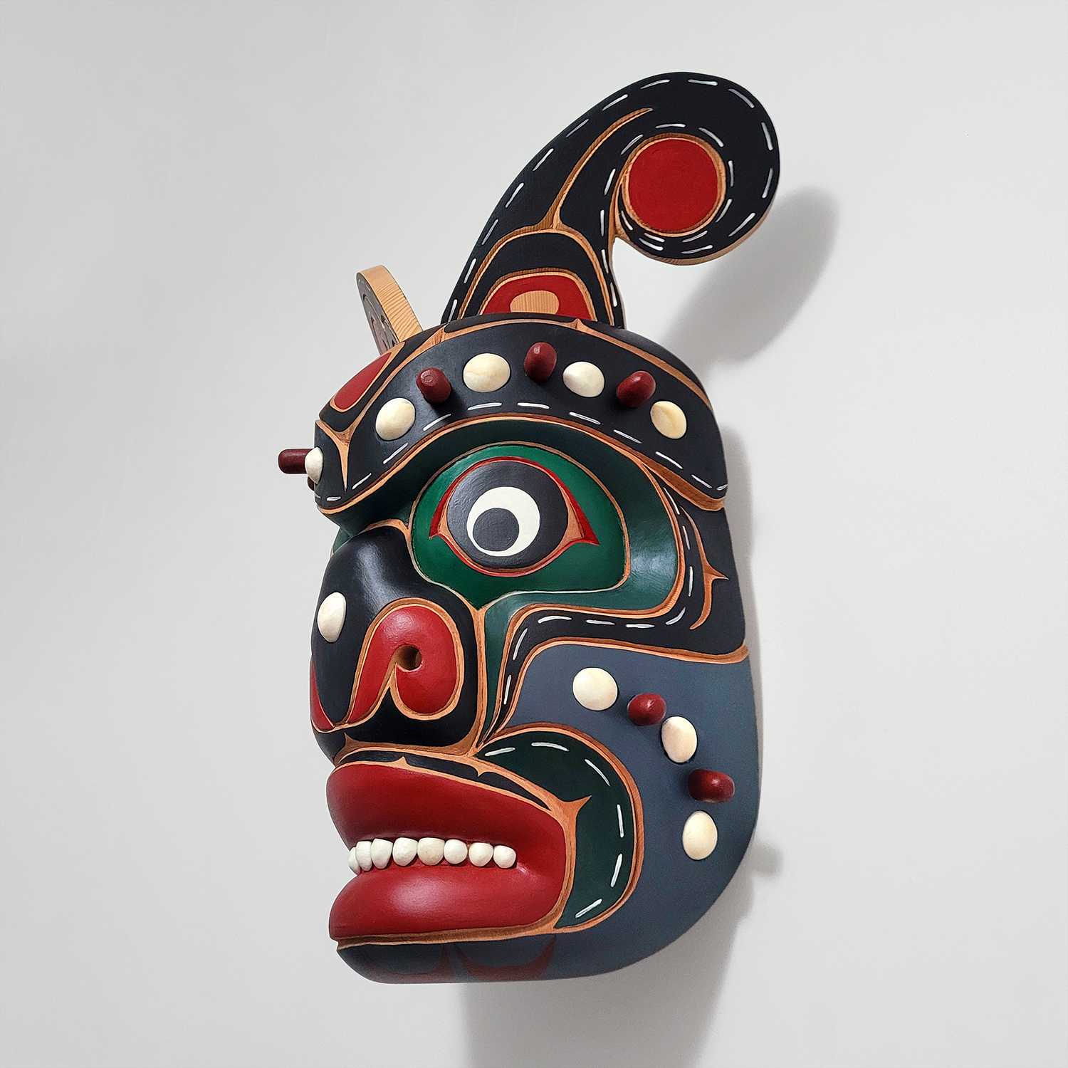 Sea Monster or Yagis Mask by Kwakwaka'wakw Master Carver Bill Henderson