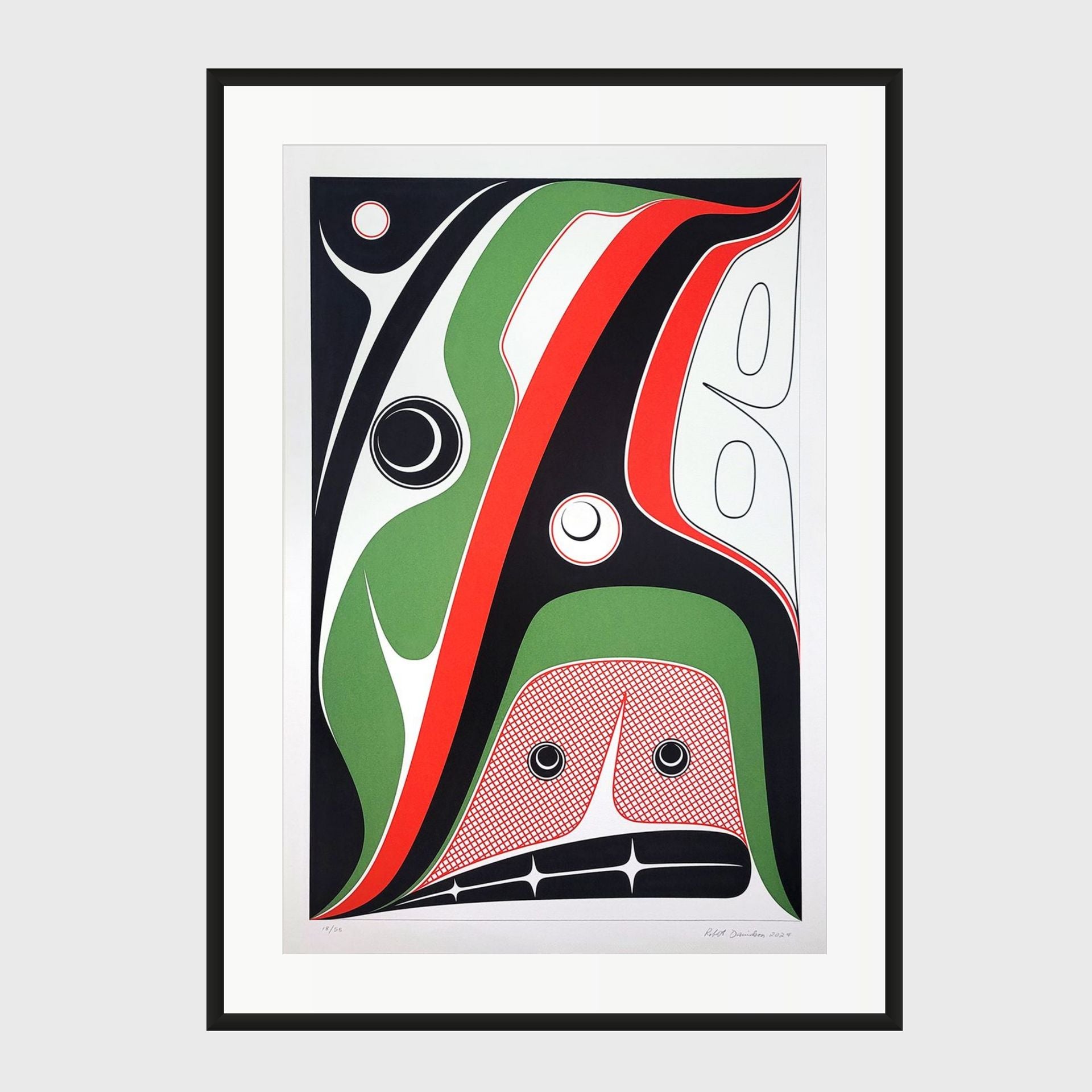 Hope Limited Edition Print by Haida artist Robert Davidson