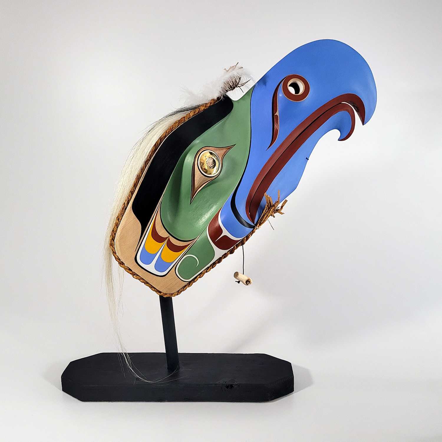 Kolus Mask by Kwakwaka'wakw artist Spence Shaw