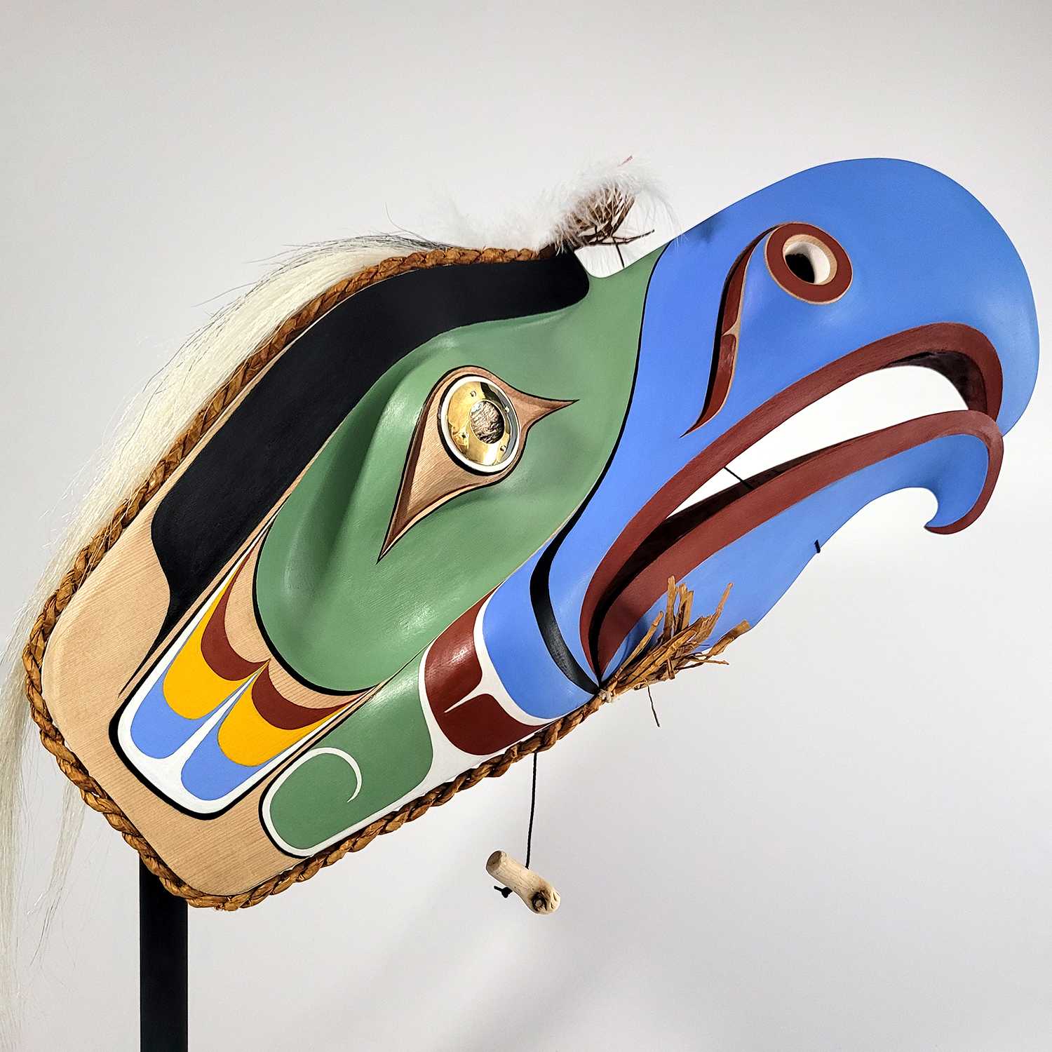 Kolus Mask by Kwakwaka'wakw artist Spence Shaw