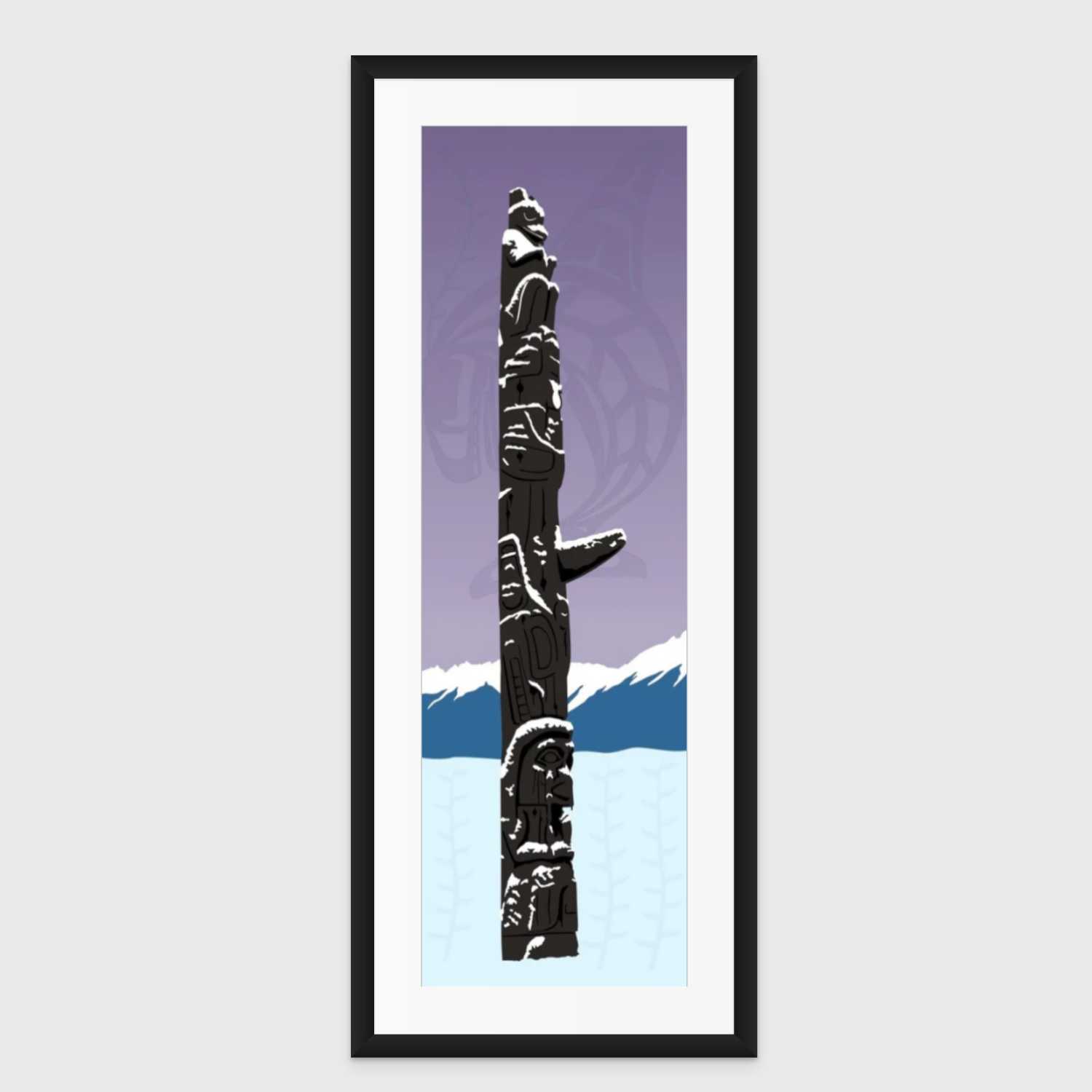 Walter's Totem Print by Tsimshian artist Roy Henry Vickers