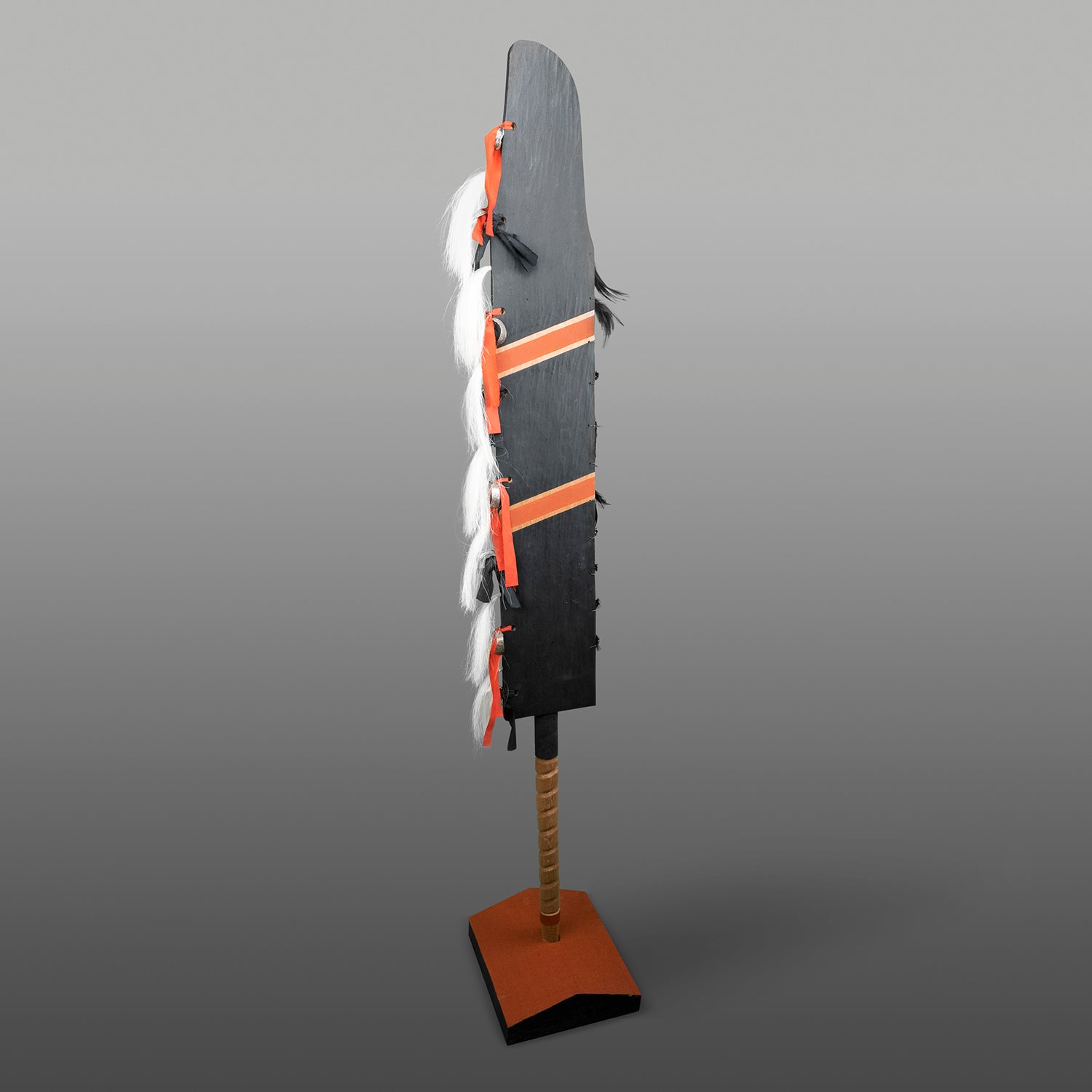 Raven Potlatch Dance Wand by Kwagul Master Carver Calvin Hunt