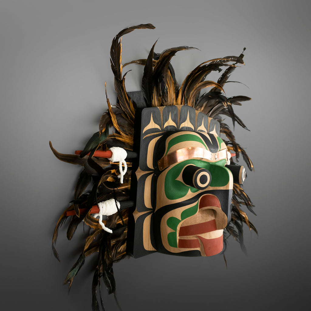 Sea Eagle Mask by Kwagul Master Carver Calvin Hunt