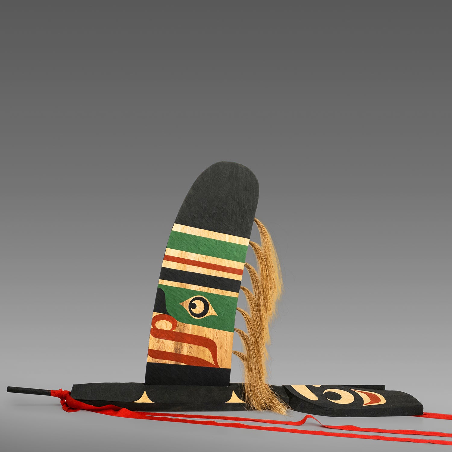 First Nations Orca or Killer Whale Fins by Kwakwaka'wakw Master Carver Calvin Hunt