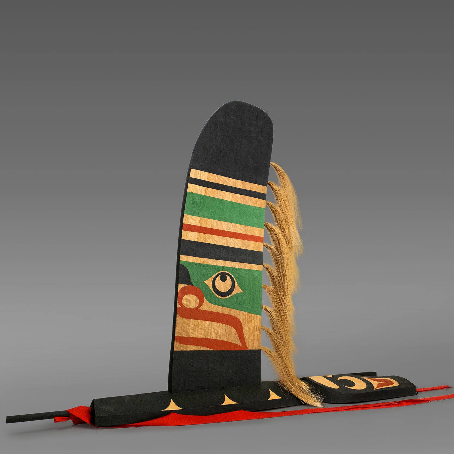First Nations Orca or Killer Whale Fins by Kwakwaka'wakw Master Carver Calvin Hunt