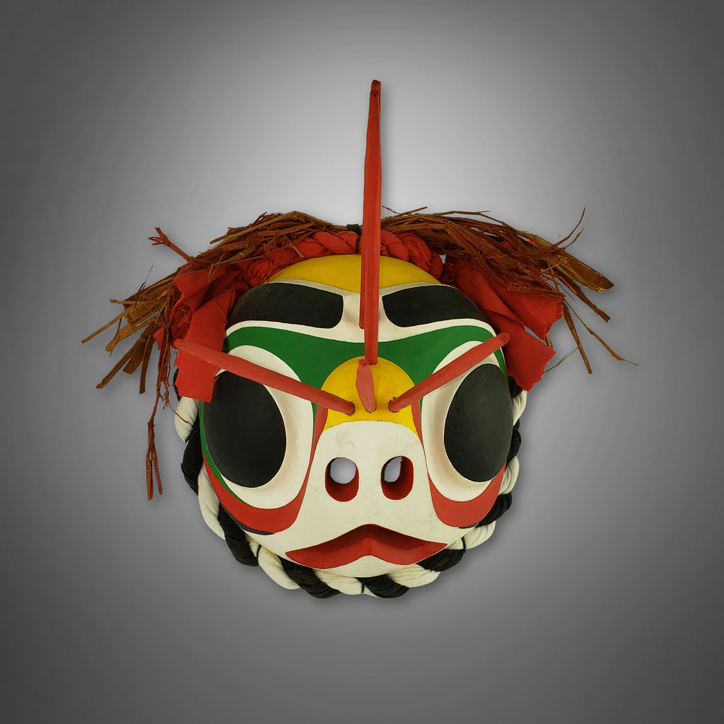 First Nations Bee Mask by Kwakwaka'wakw carver Wayne Alfred