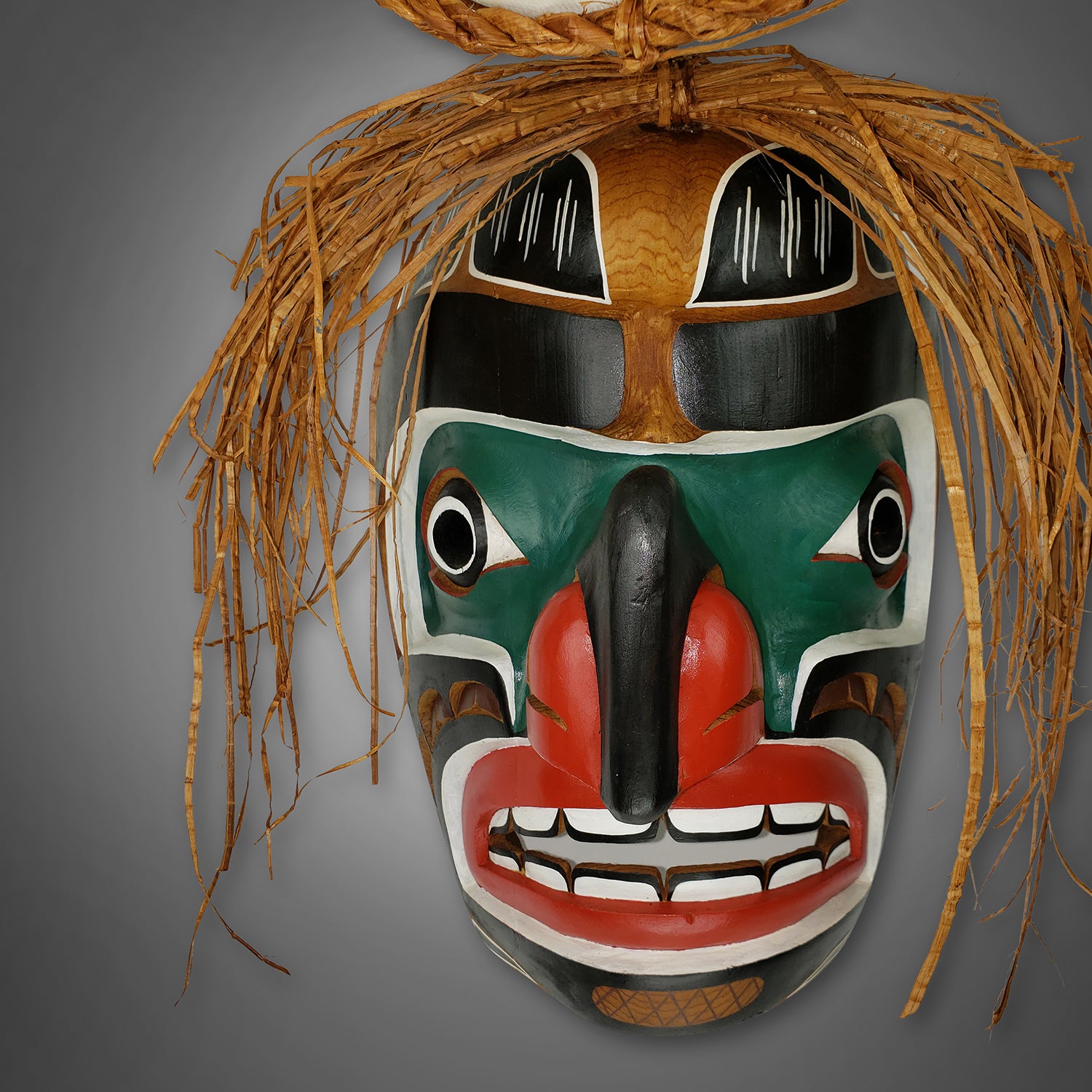 First Nations Moon Mask by Kwakwaka'wakw artist Johnathan Henderson