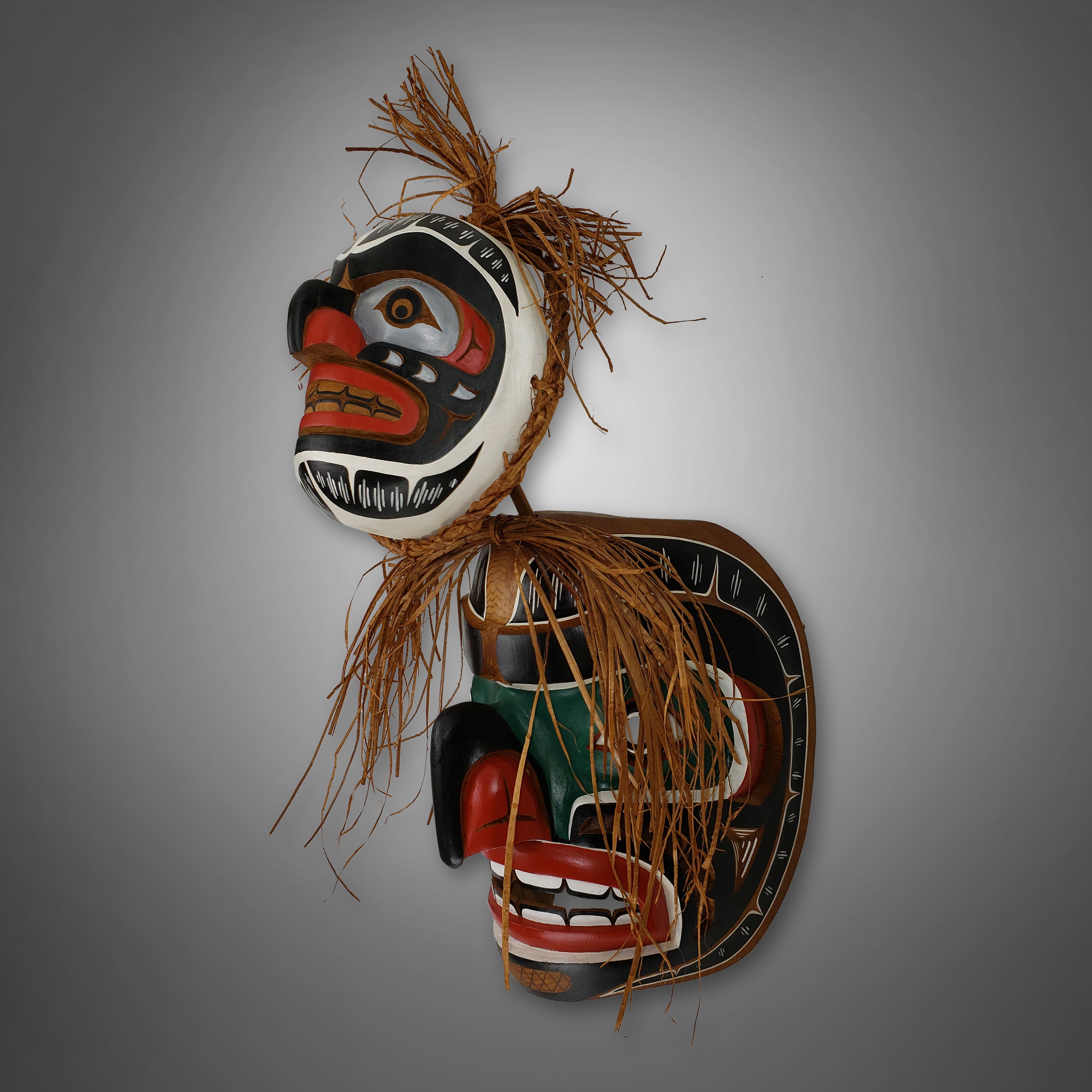 First Nations Moon Mask by Kwakwaka'wakw artist Johnathan Henderson