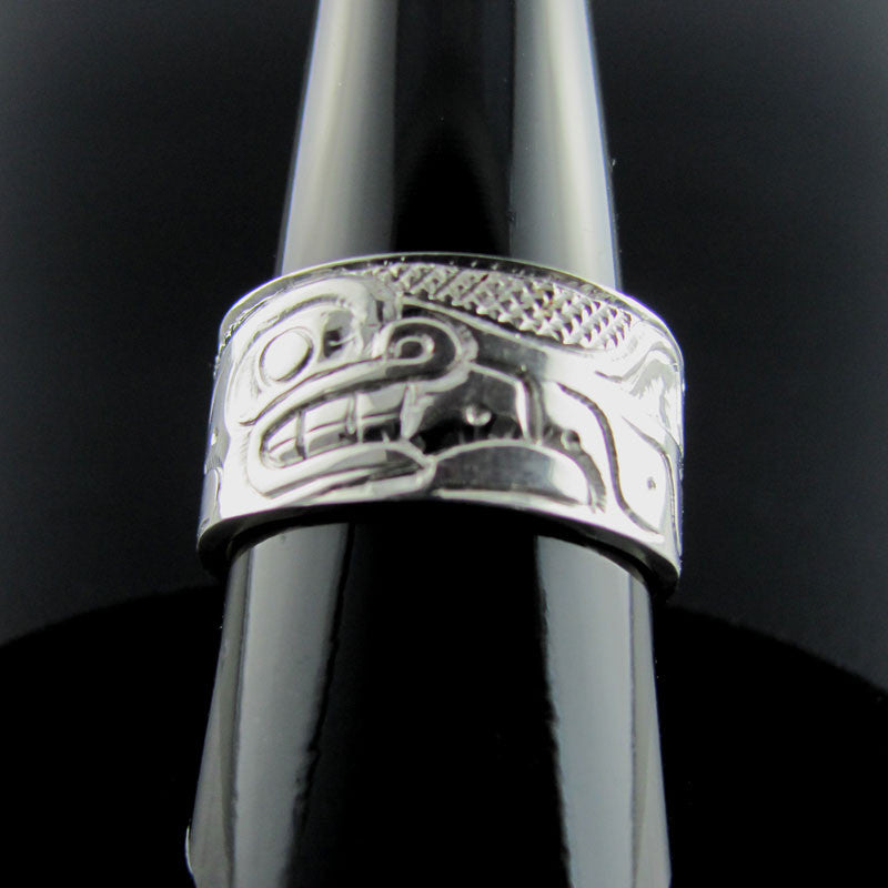 Haida Whale Ring