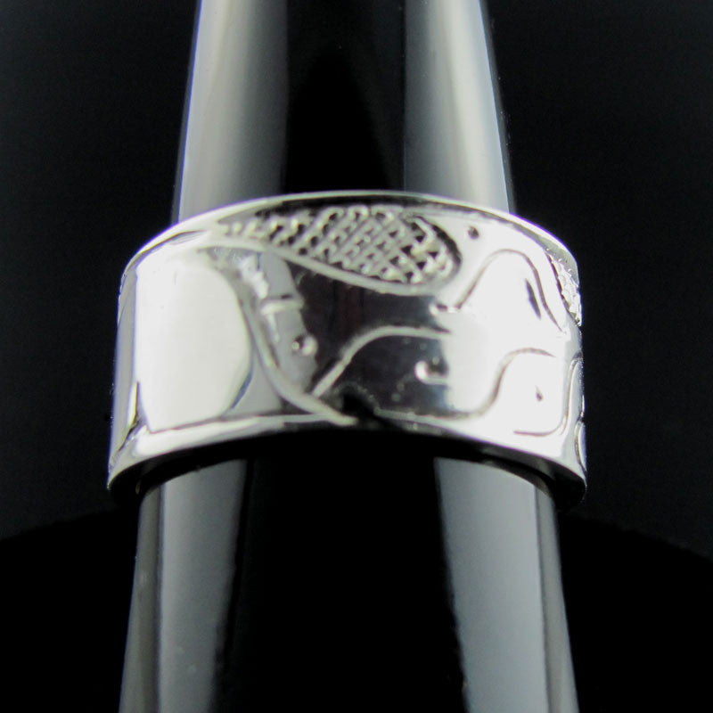 Haida Whale Ring
