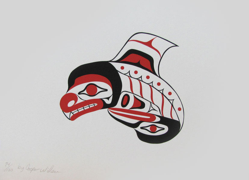 Haida Killer Whale Limited Edition Print by Cooper Wilson