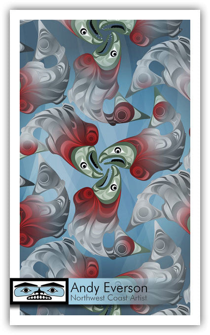 Transformation Limited Edition Print by First Nations artist Andy Everson