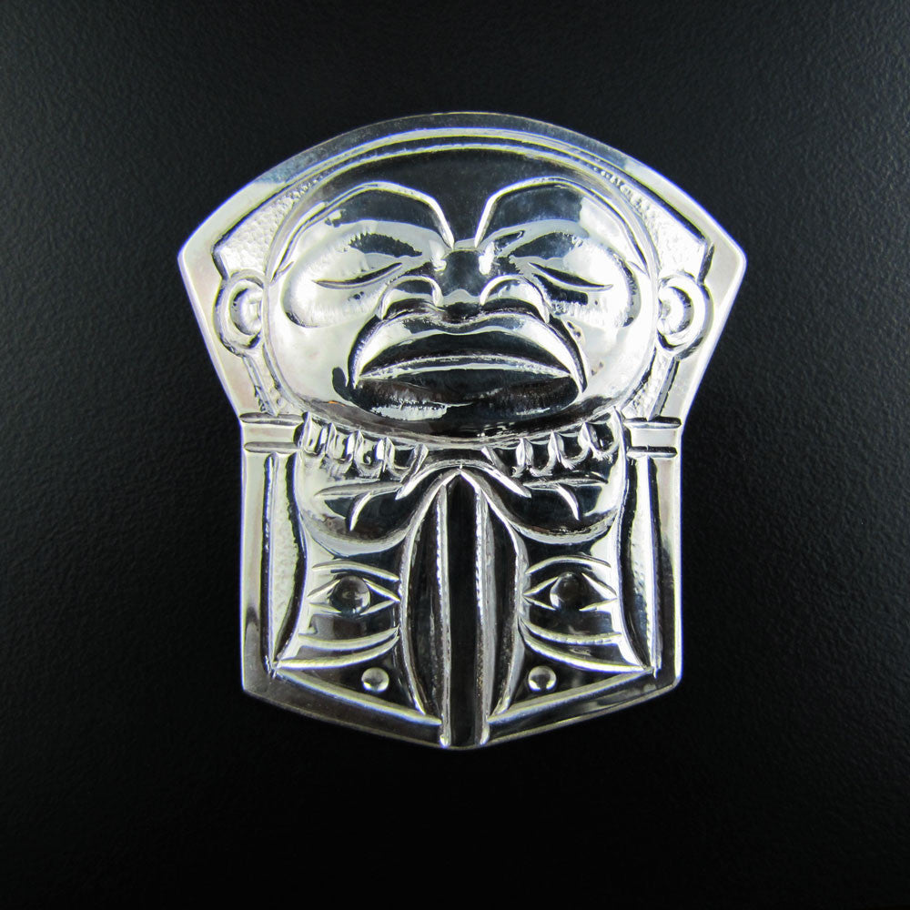 Chief Copper Pendant in Silver