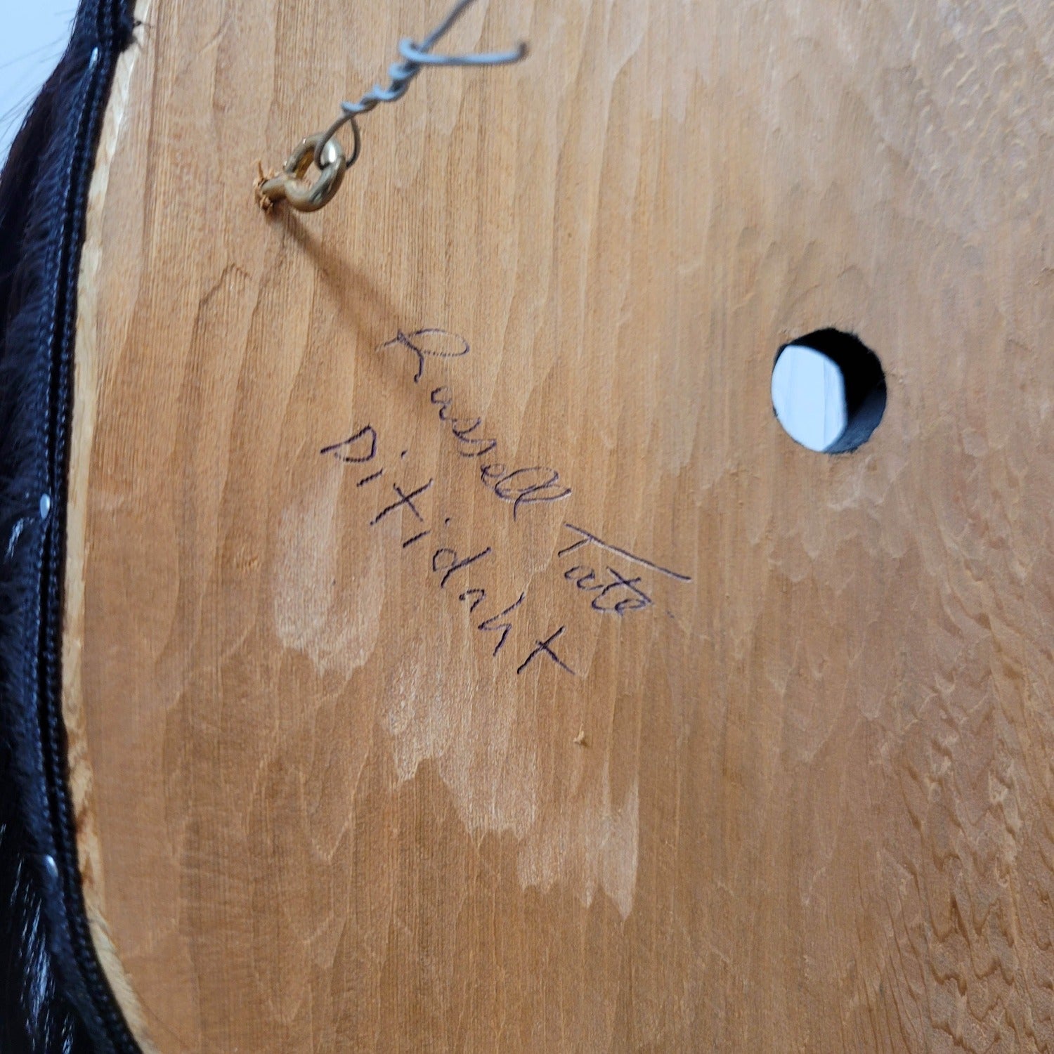 Man in Canoe Mask by Nuu-chah-nulth artist Russell Tate