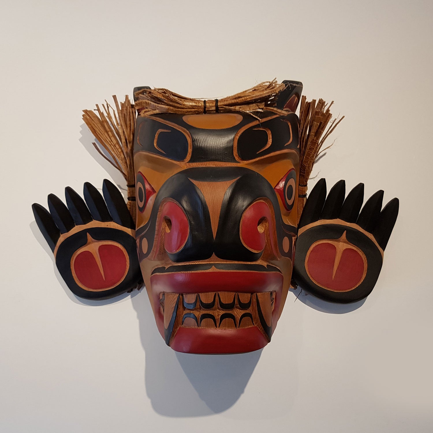 First Nations Bear Mask by Kwakwaka'wakw Master Carver Bill Henderson