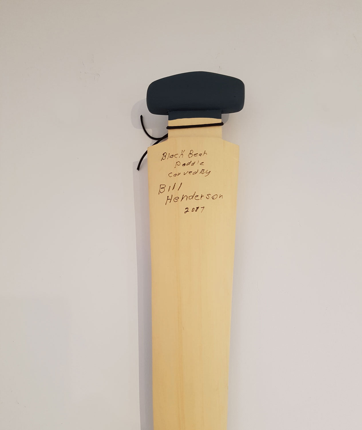 Cedar Bear Paddle by Kwakwaka'wakw Master Carver Bill Henderson