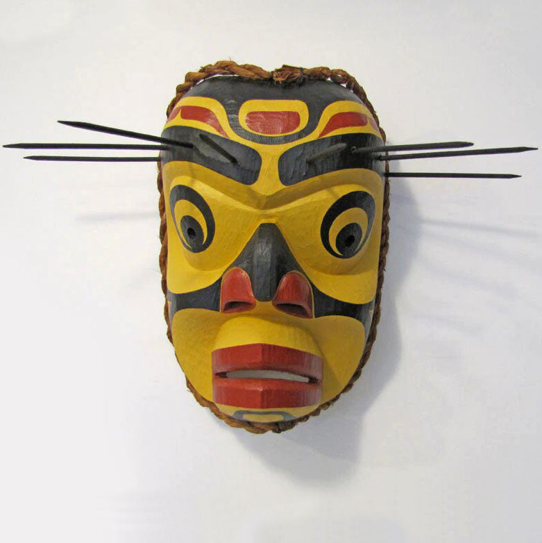 First Nations Bee Mask by Kwakiutl carver Trevor Hunt