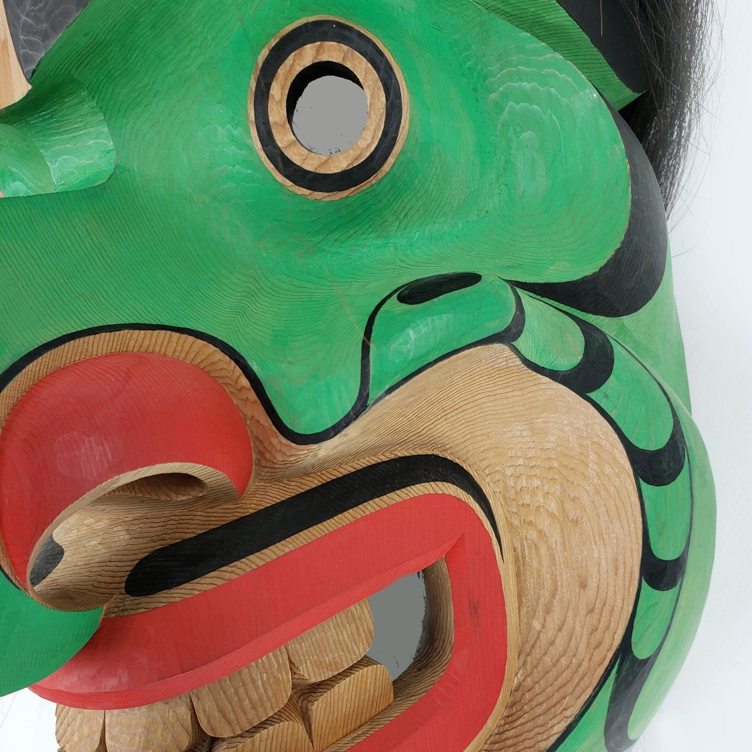 Wild Man of the Woods Mask by Kwakwaka'wakw carver Raymond Shaw