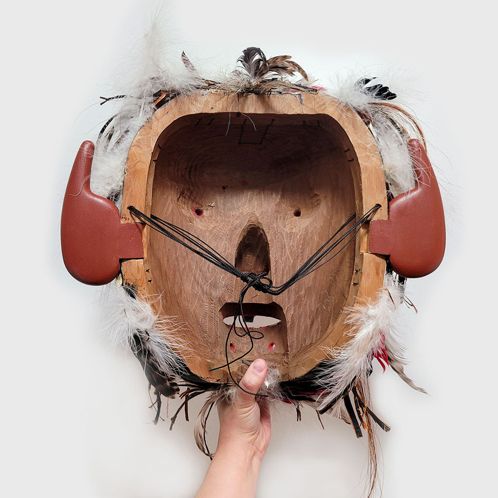 Wild Man of the Woods Mask by Kwakwaka'wakw carver Sean Whonnock
