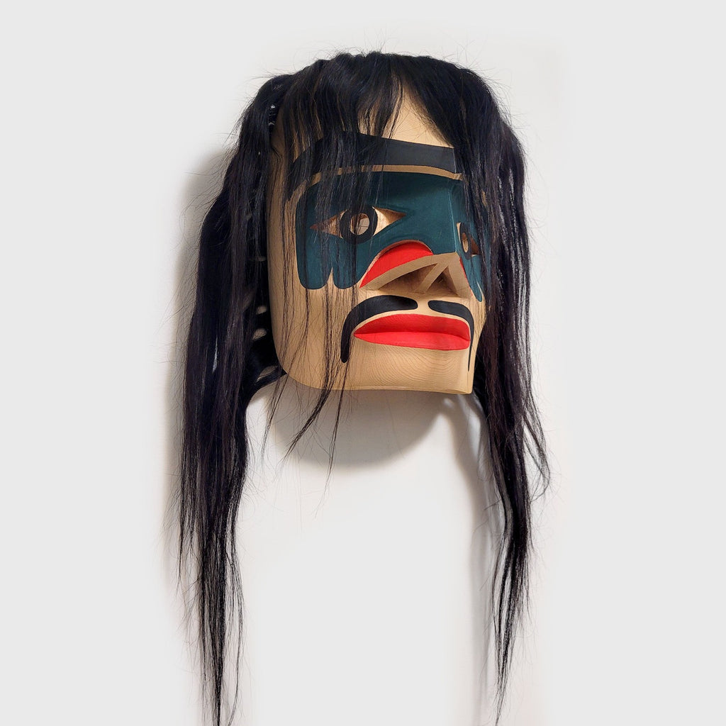 Chief Speaker Portrait Mask by Nuu-chah-nulth carver Russell Tate