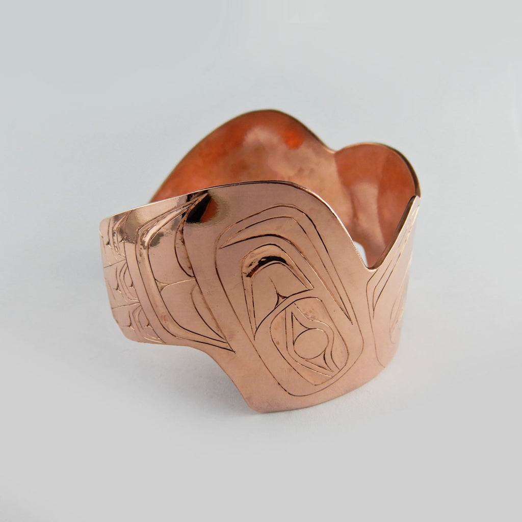 First Nations Copper Eagle Bracelet by Haida artist Andrew Williams