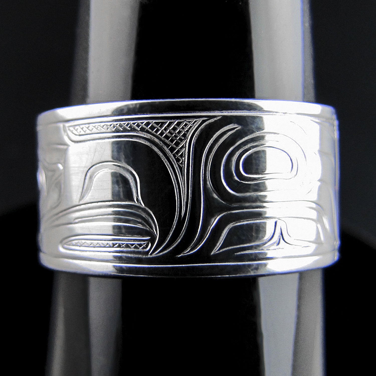 Silver Eagle Band by Kwakwaka'wakw artist Chris Cook