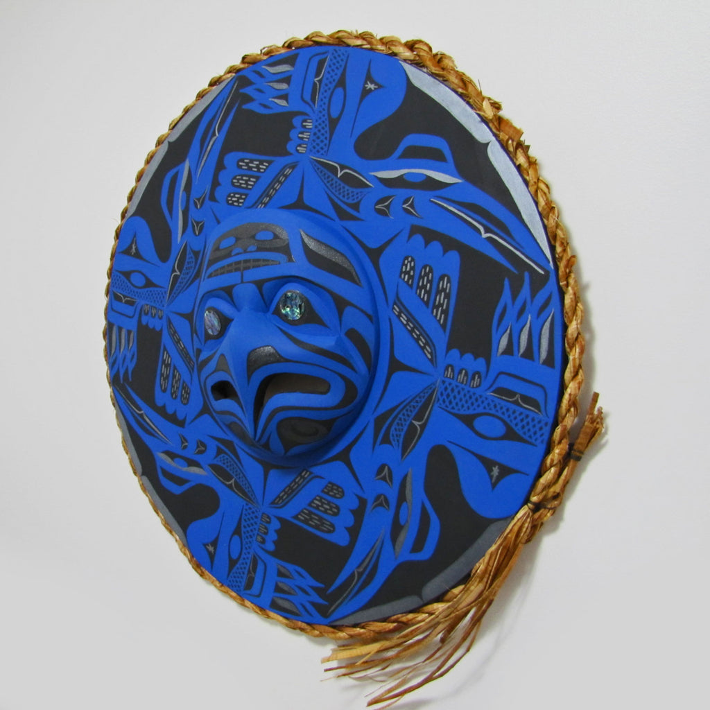 Eagle Raven Moon Mask by Nuu-chah-nulth carver Patrick Amos