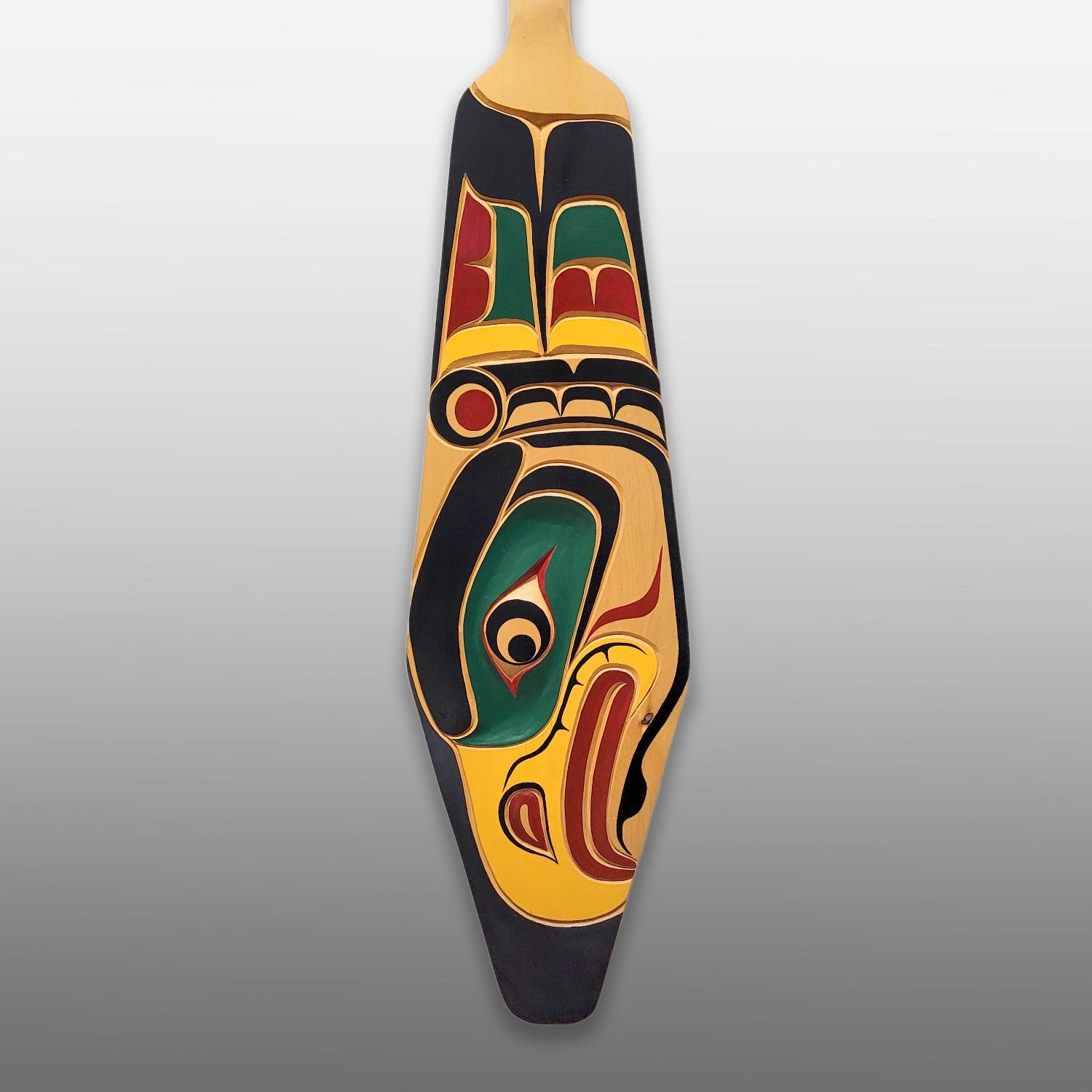 Eagle Paddle by Kwakwaka'wakw Master Carver Bill Henderson