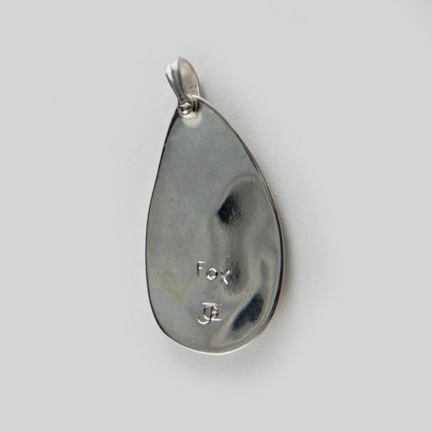 First Nations Silver and Gold Fox Pendant by Kwakwaka'wakw artist Joe Wilson