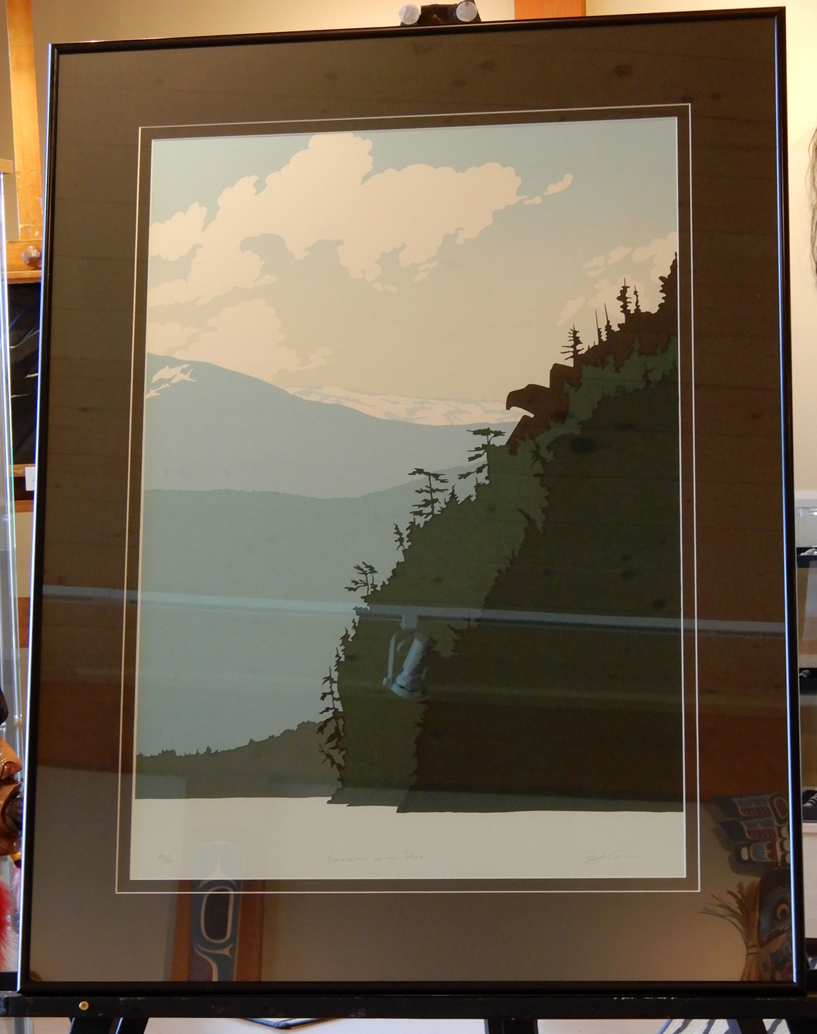 Guardian of the Pass Limited Edition Print by Tsimshian artist Roy Vickers